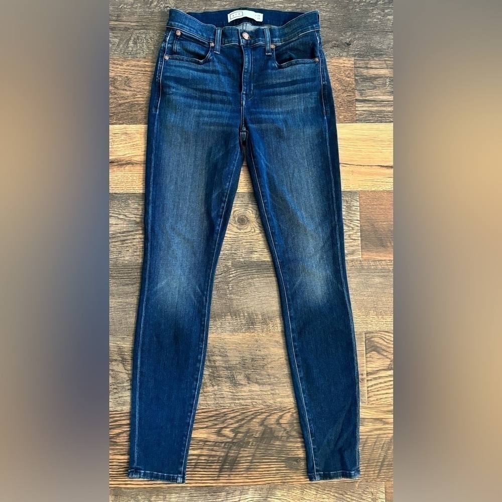 Ayr Women's Skinny Jeans - Dark Blue